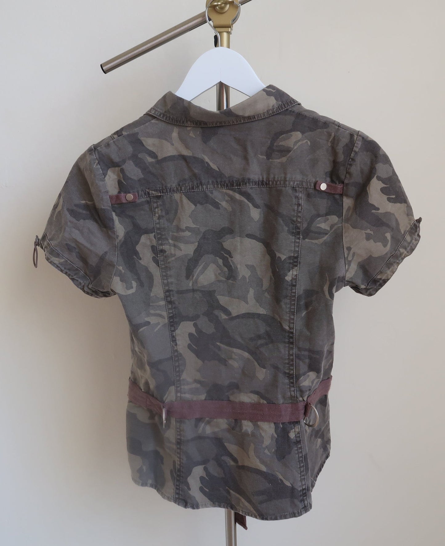 Have Camo Short Sleeve Jacket