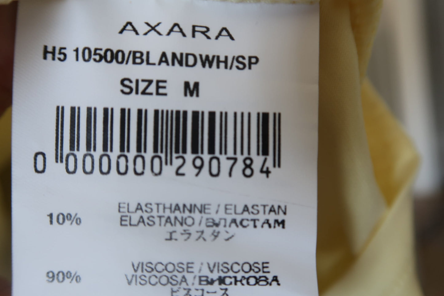 Axara Paris Y2K Basic Wrap Top in Yellow