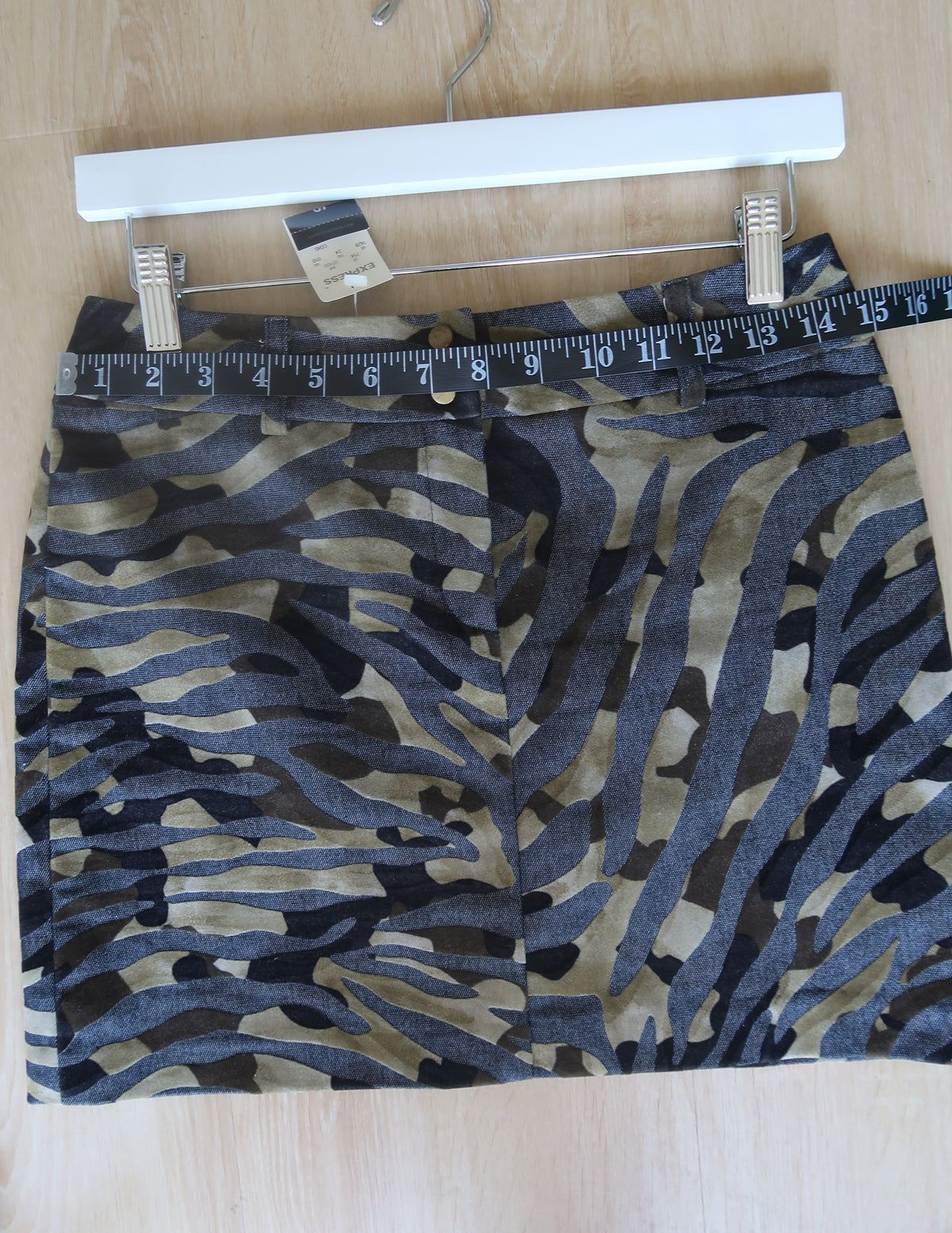 Deadstock Express Mixed Camo Skirt