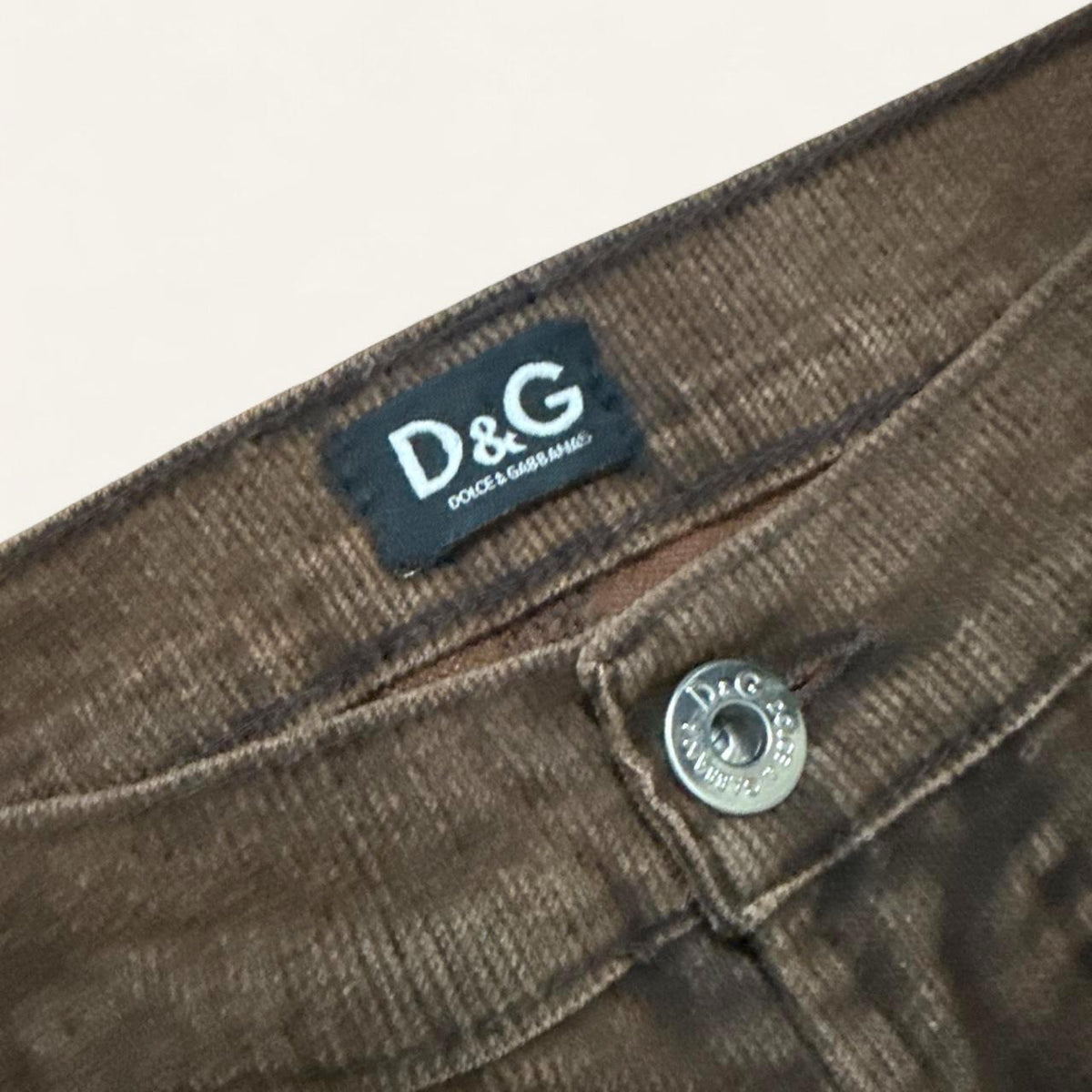 Dolce & Gabbana Corduroy Pants