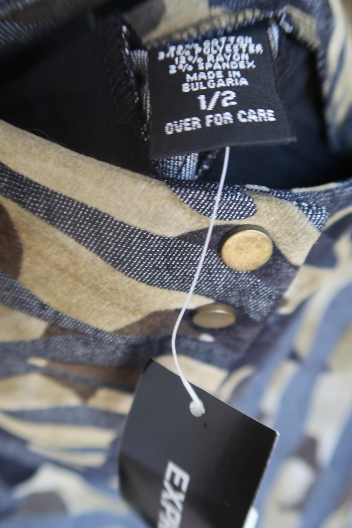 Deadstock Express Mixed Camo Skirt