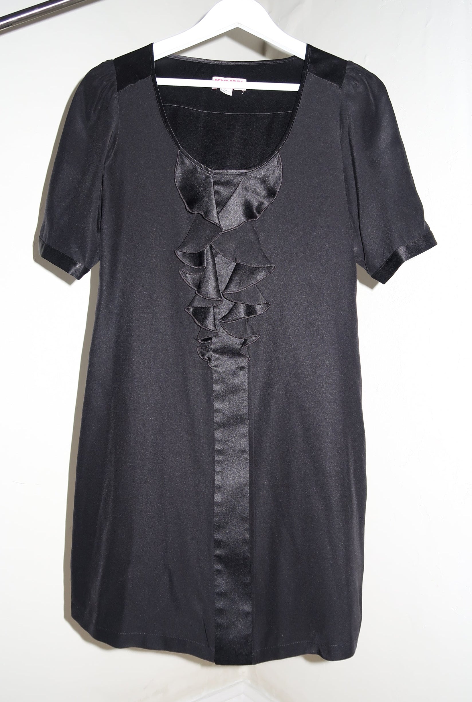 Kyumi Silk Ruffle Mini Dress