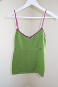Latina Life Green with Purple Trim Tank
