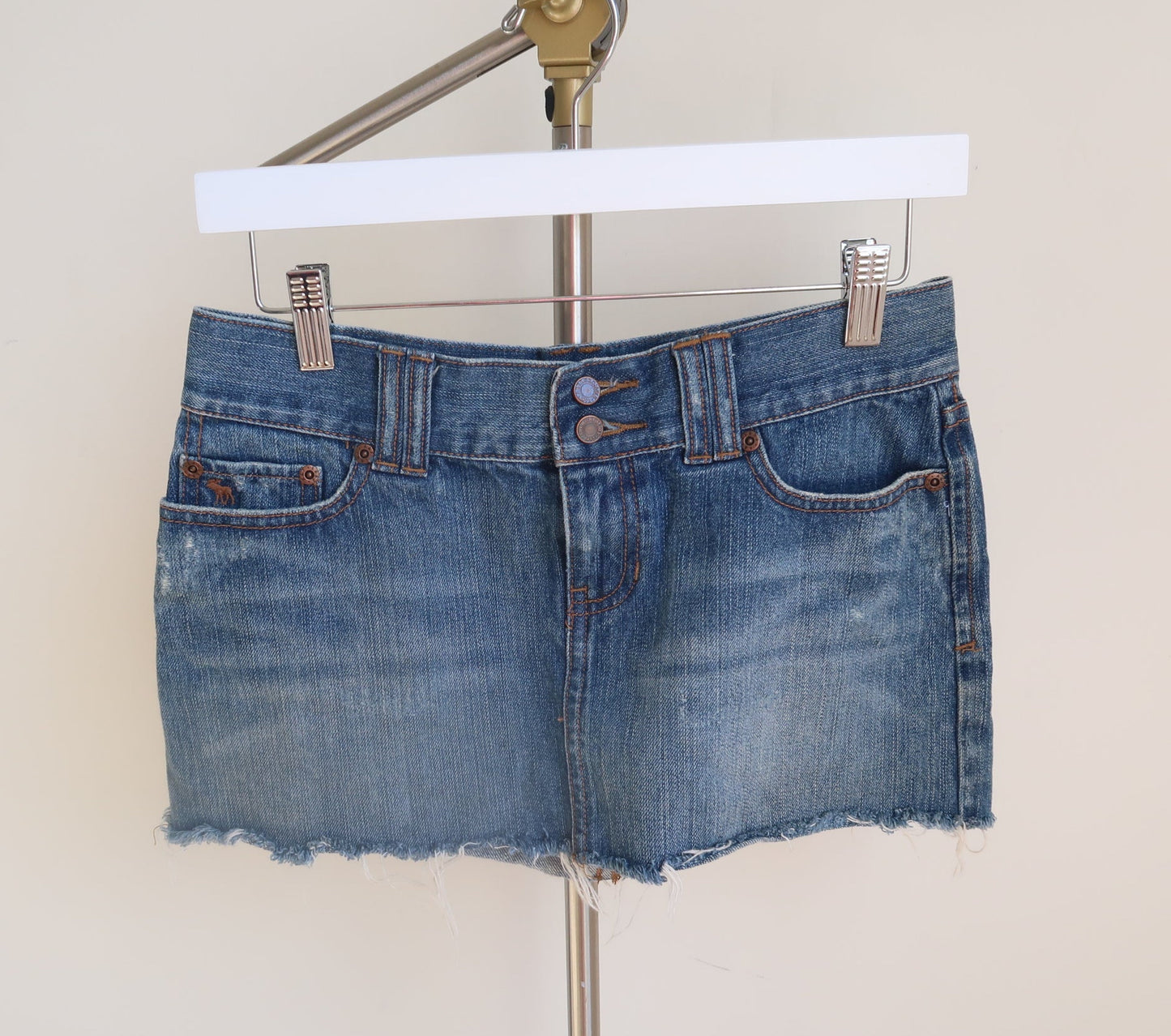 Vintage Abercrombie & Fitch Bejeweled Mini Skirt