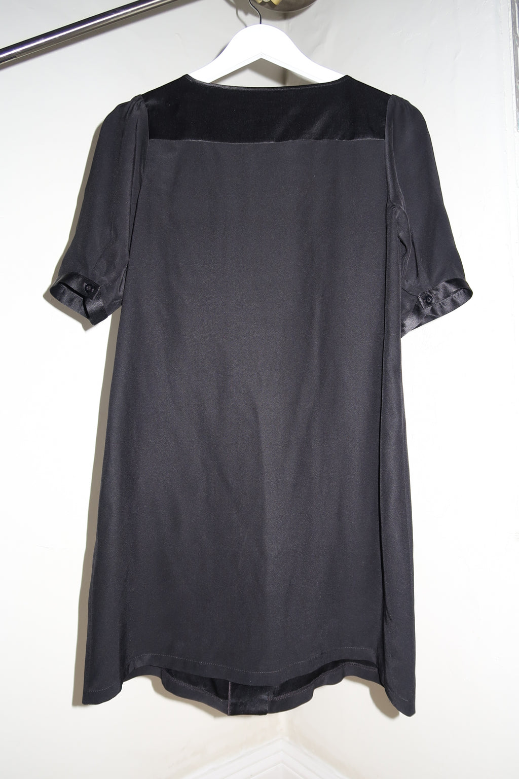 Kyumi Silk Ruffle Mini Dress