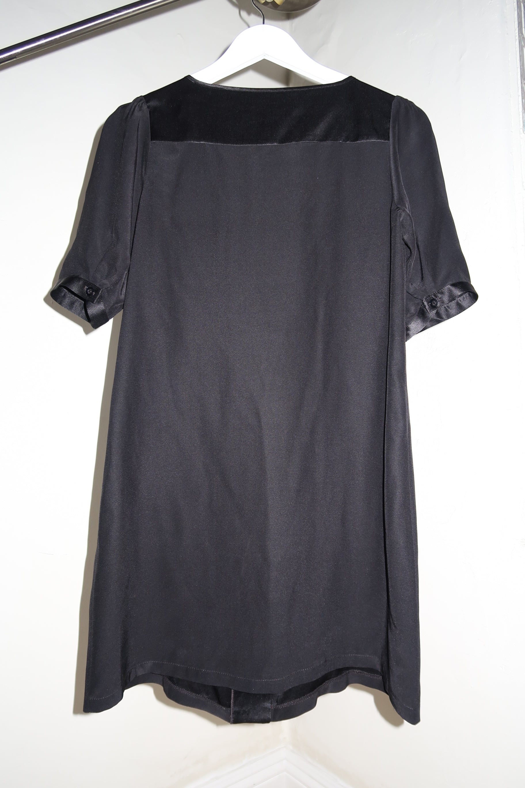Kyumi Silk Ruffle Mini Dress