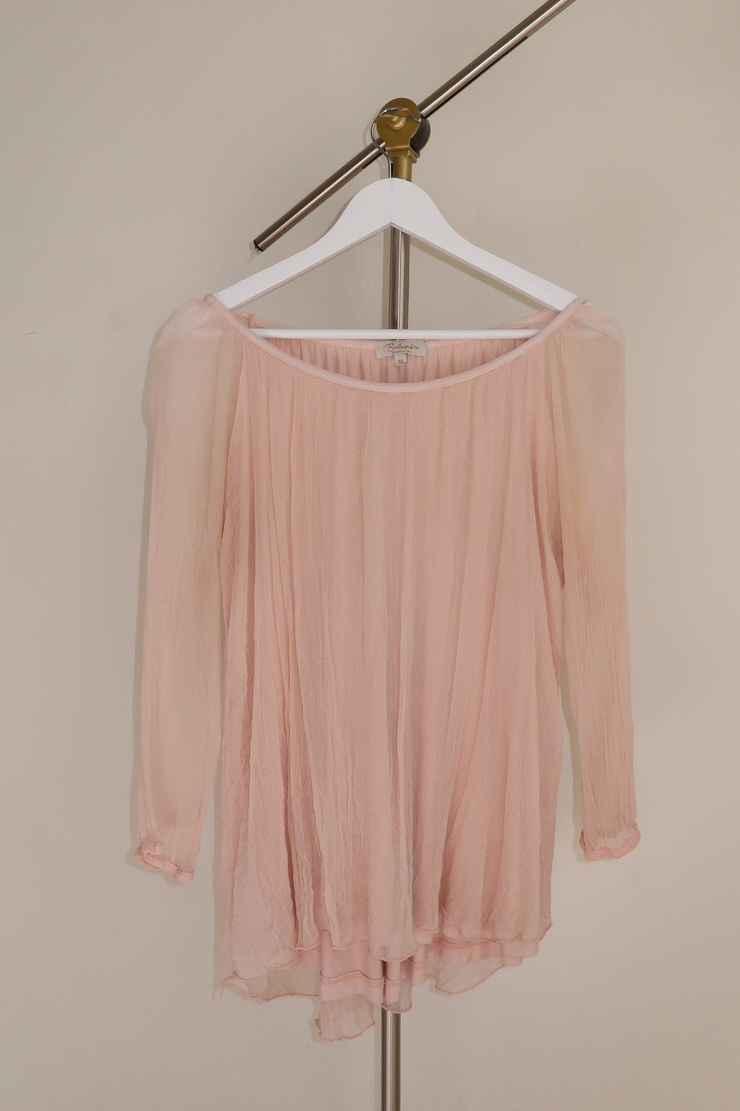 Bellambia Silk Long Sleeve Blouse
