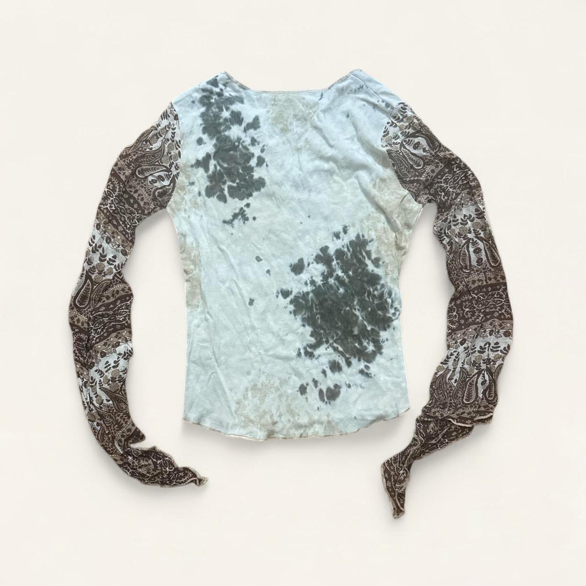 René Derhy Leaf Patch Top