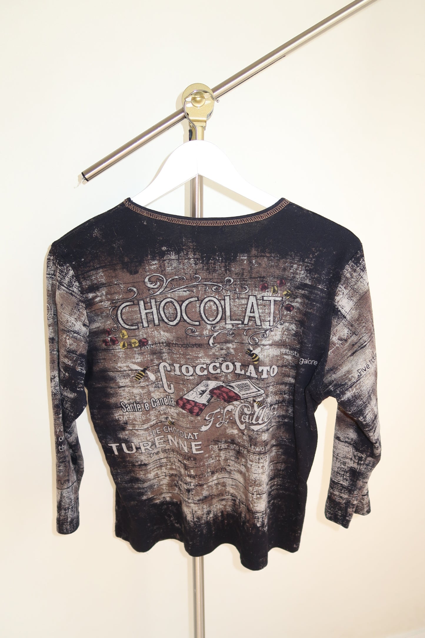 Cactus Mixed Chocolate Print Top