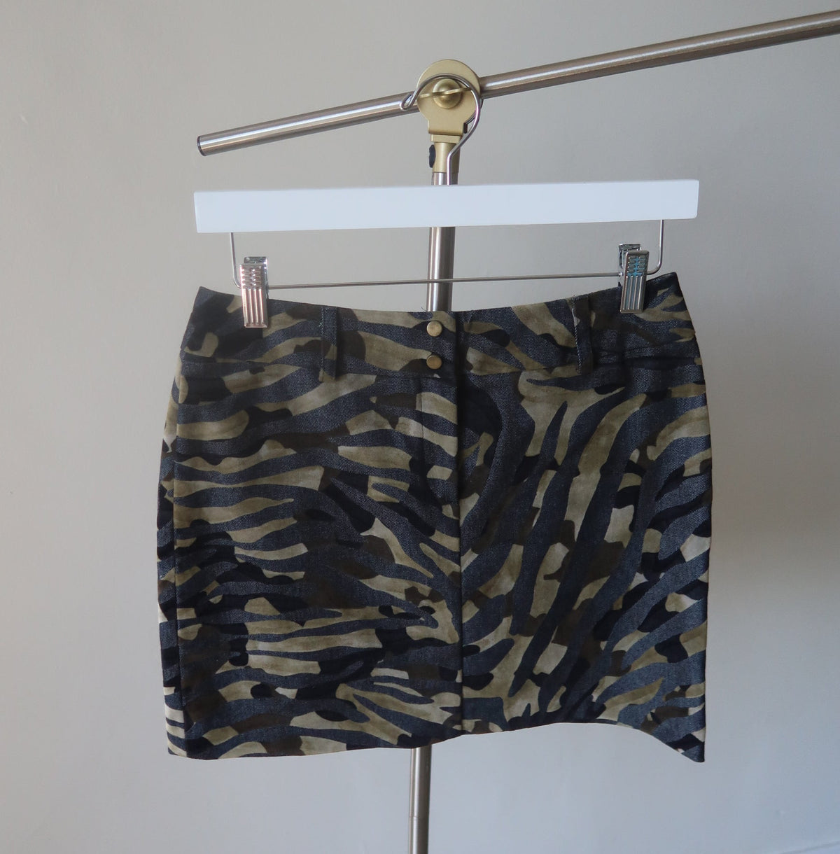 Deadstock Express Mixed Camo Skirt