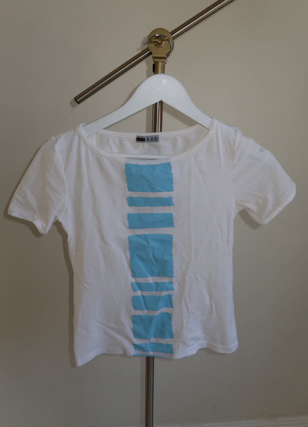 EXE Mesh Graphic Baby Tee