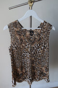 Mixed Leopard Print Tank