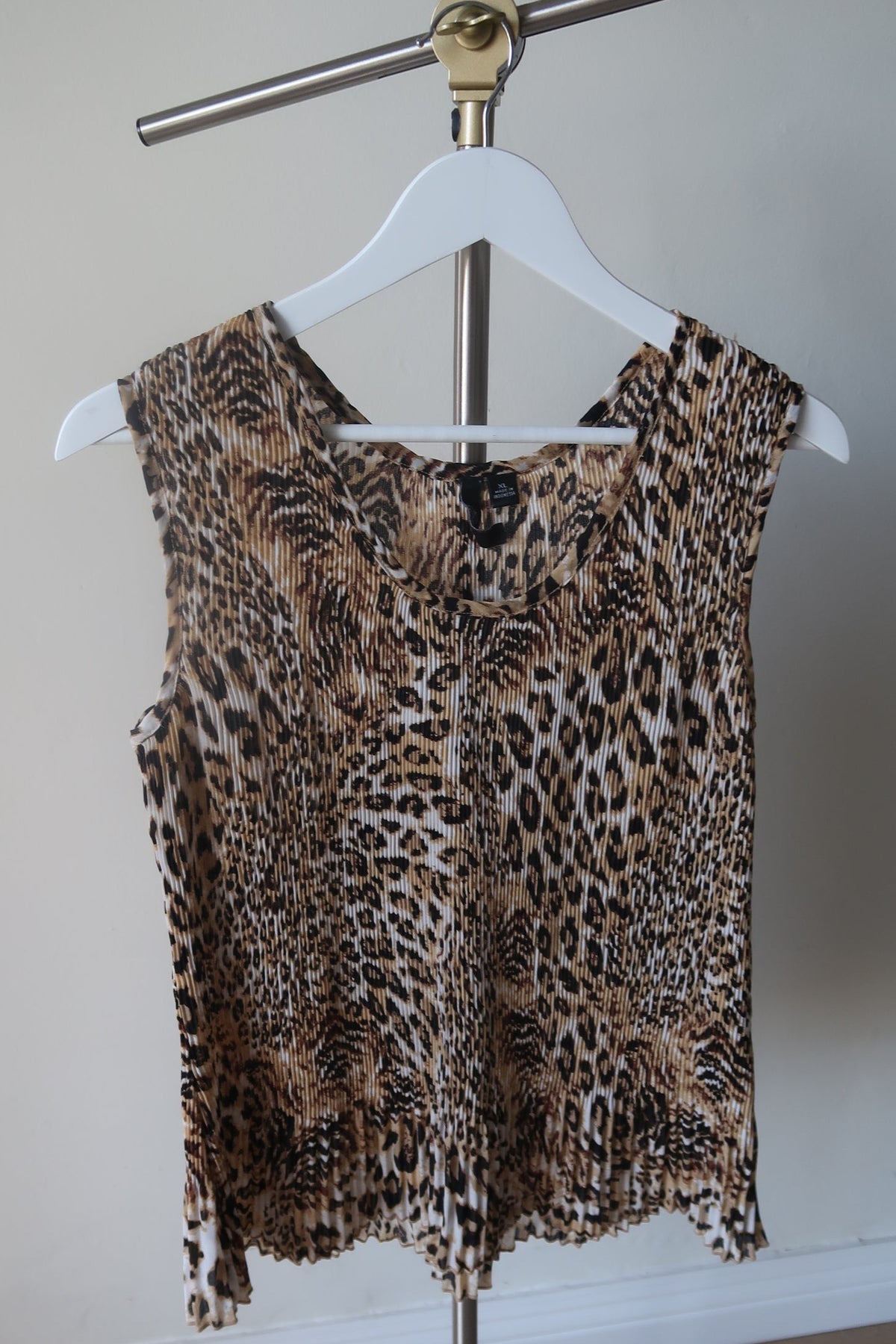 Mixed Leopard Print Tank