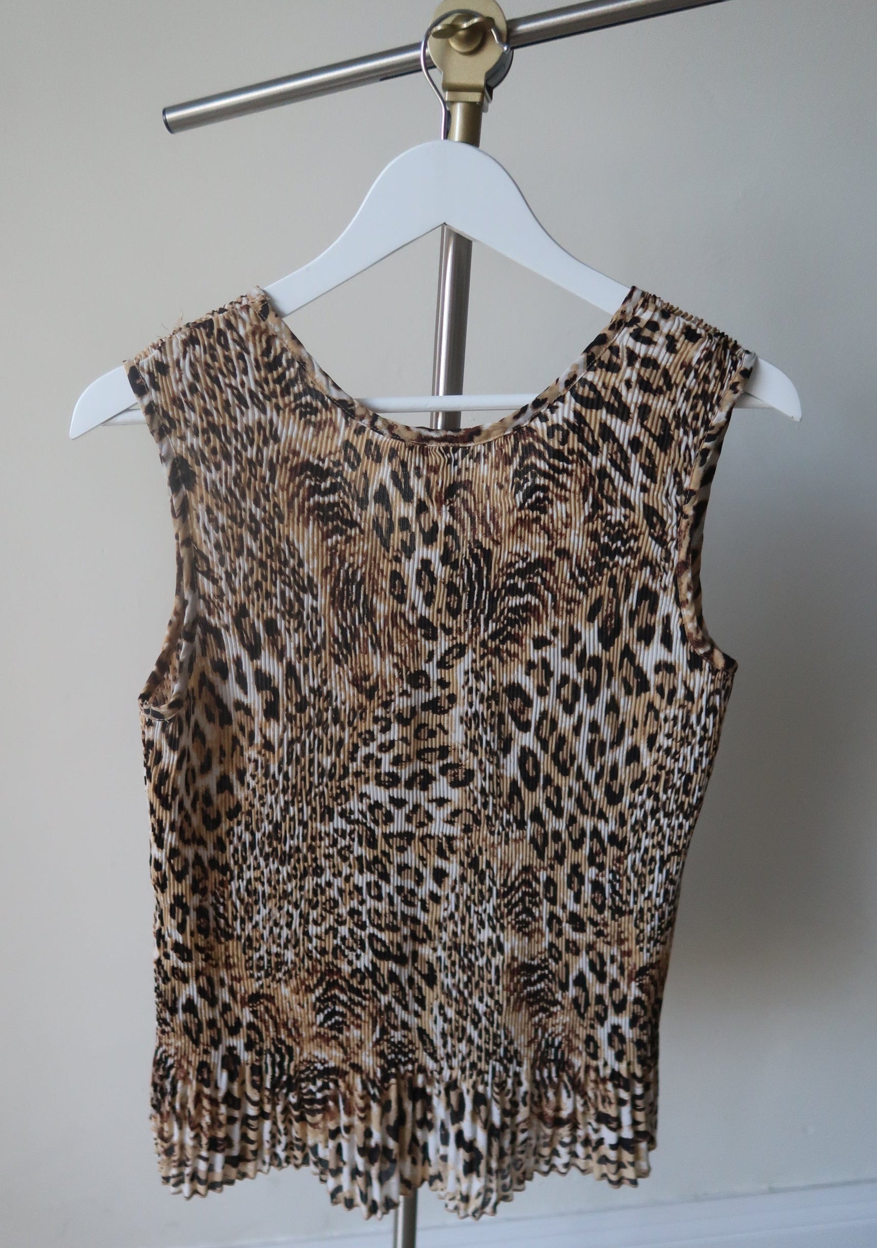 Mixed Leopard Print Tank