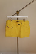 Diesel Mini Skirt in Yellow