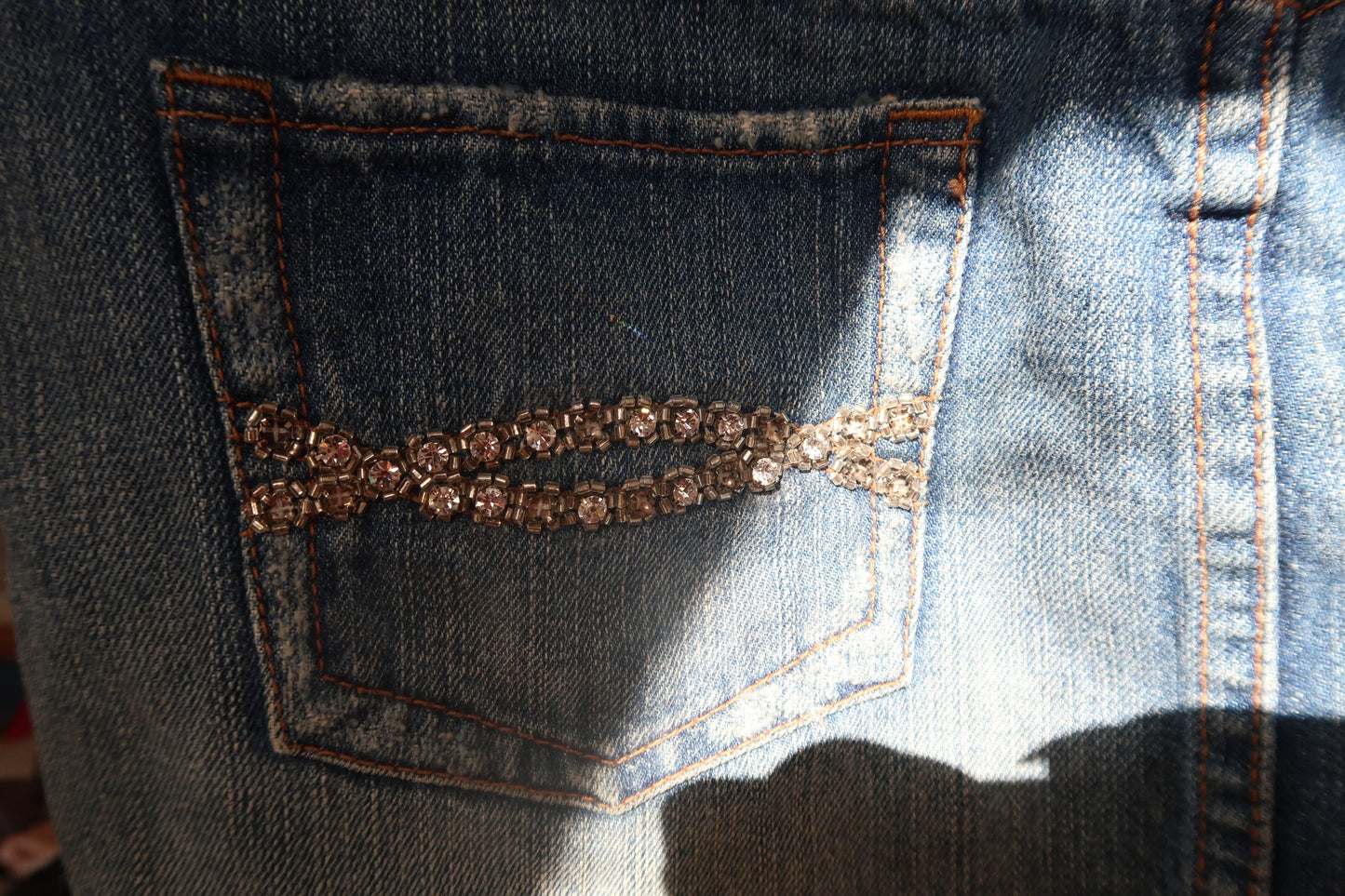 Vintage Abercrombie & Fitch Bejeweled Mini Skirt