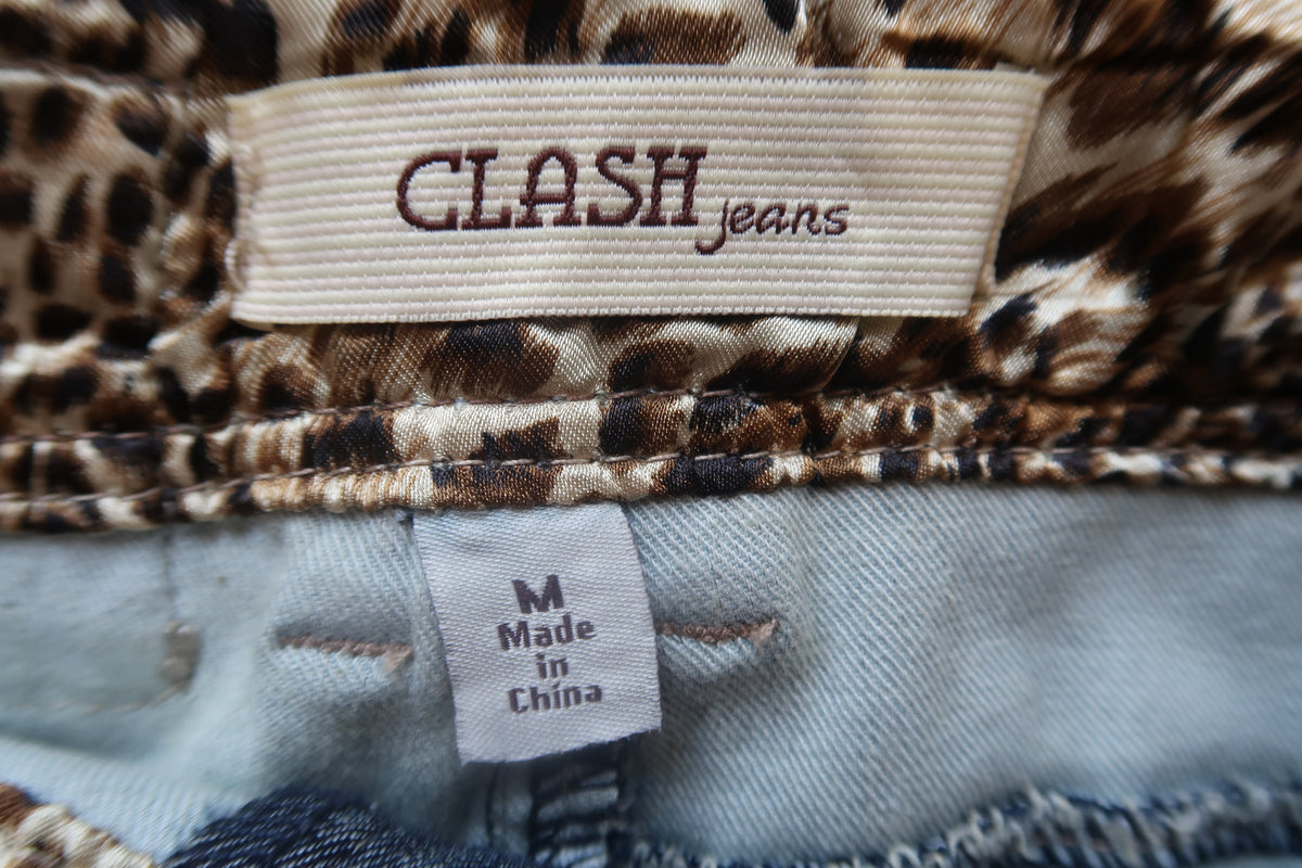 Clash Jeans Deadstock Studded Skirt