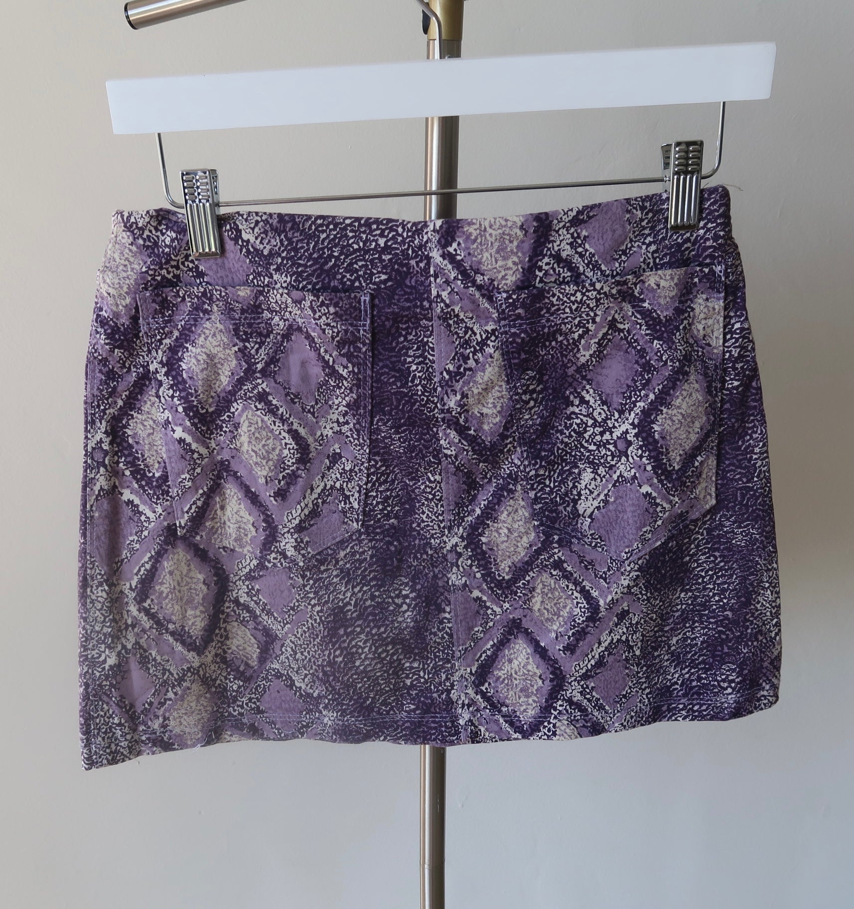 90’s I Gabbiani Snakeskin Skirt