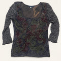 Mezon Embroidered Top