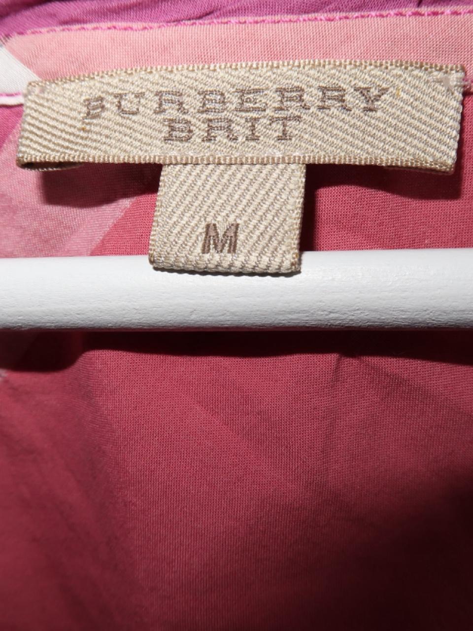 Burberry Brit Pink and Purple Print Tank