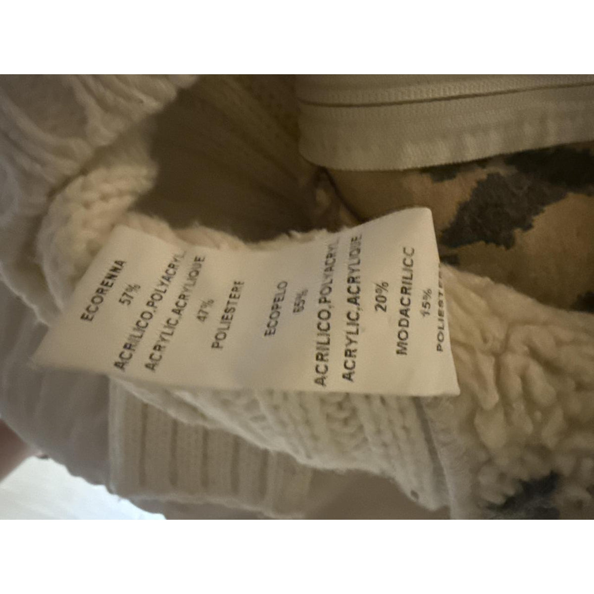 Wool Zip Up Patchwork Jacket
